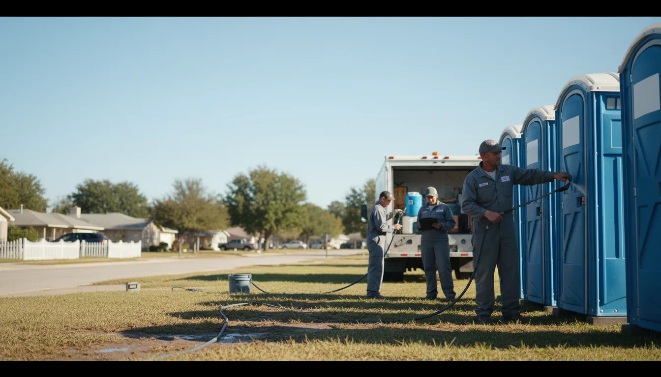Long-Term Portable Toilet Rental in Rogersville, AL near me